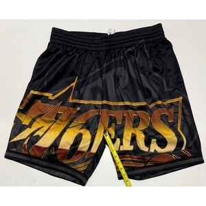 Mitchell Ness 4.0 NBA Big Face Shorts‎ Philadelphia 76ers Basketball Men's L New